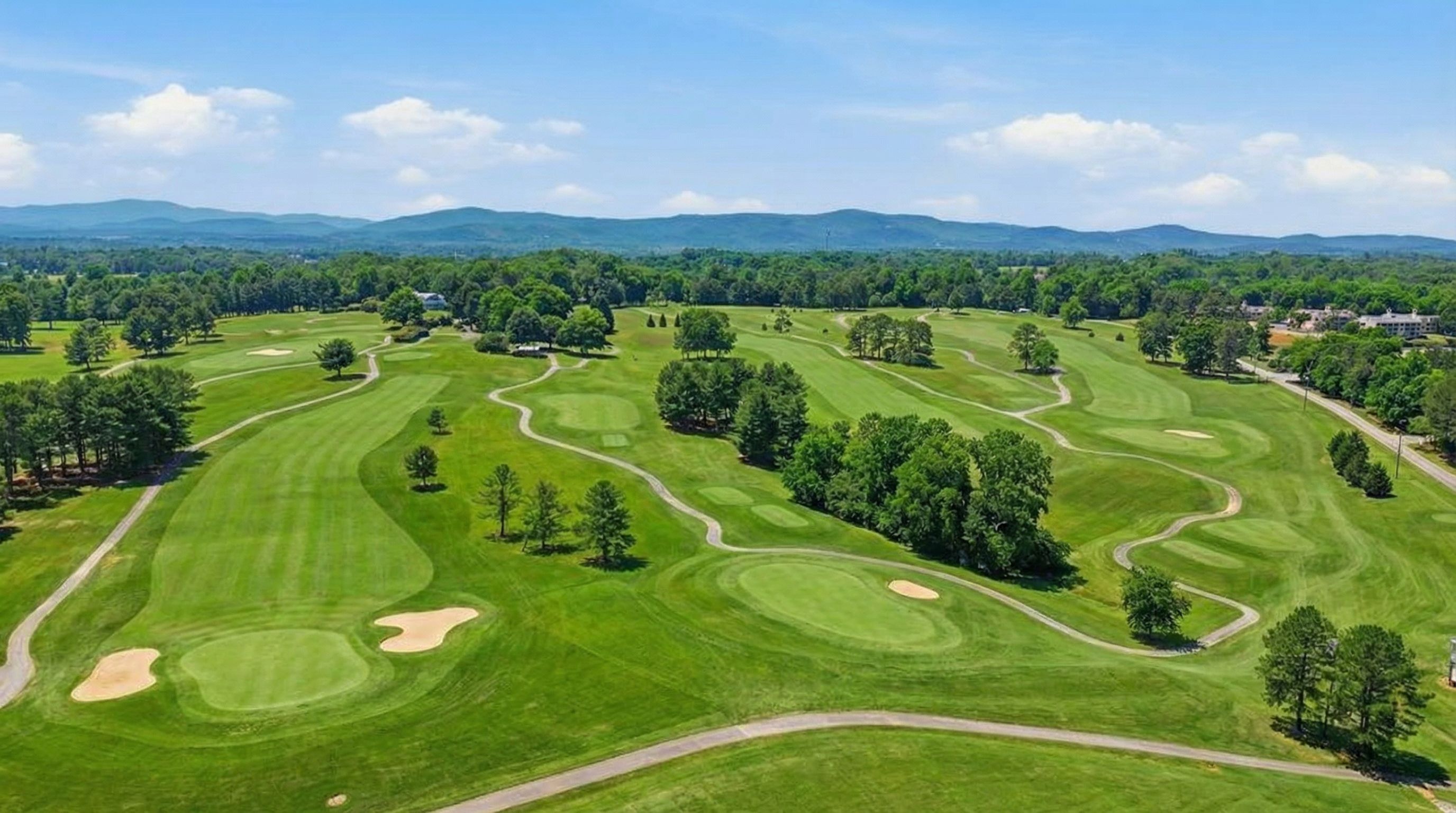 Golf Course & Blue Ridge